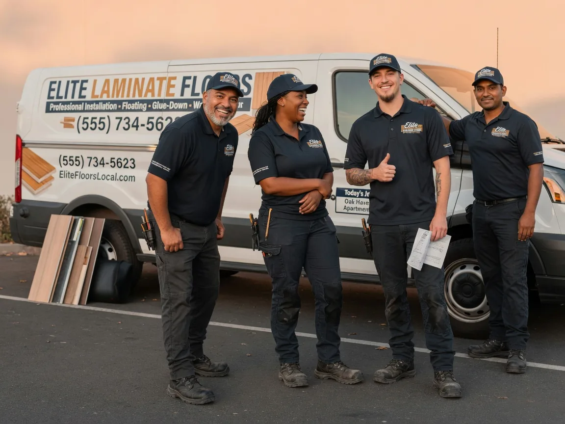 Laminate flooring installation company in Ridgeville, IN